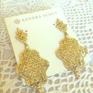 Kendra Scott Renee Earrings in Goldtone
